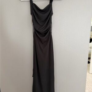 Princess Polly Black Strapless Dress